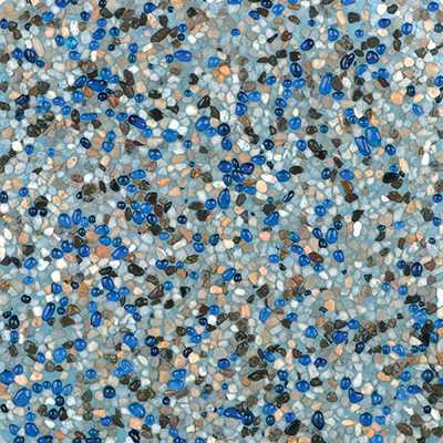 Sea Glass Pebble Pool in Aqua Blue - Aqua Clear Pools