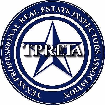 The logo for the texas professional real estate inspectors association.