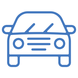 icona auto a noleggio con conducente