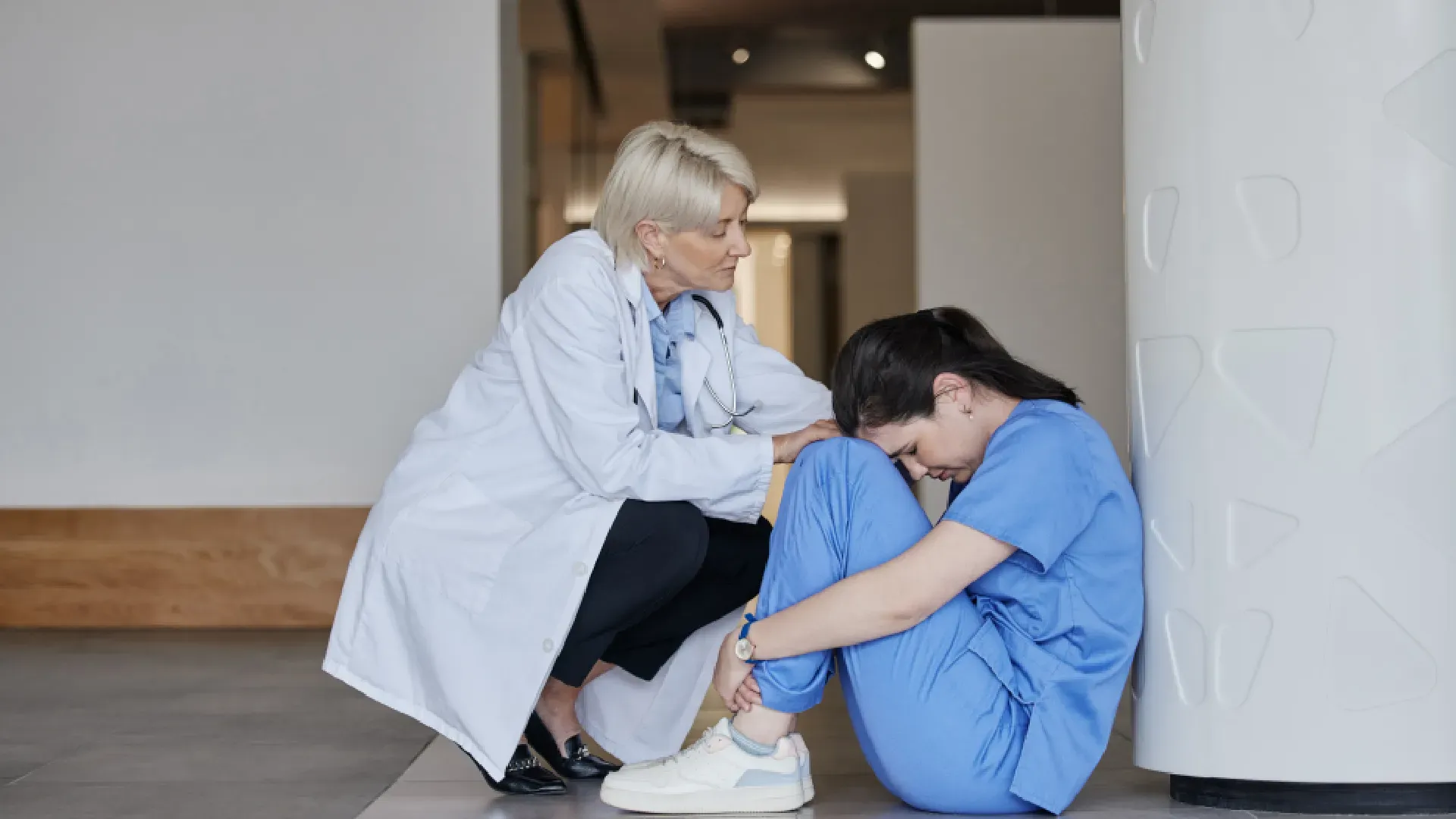 nurse stressed