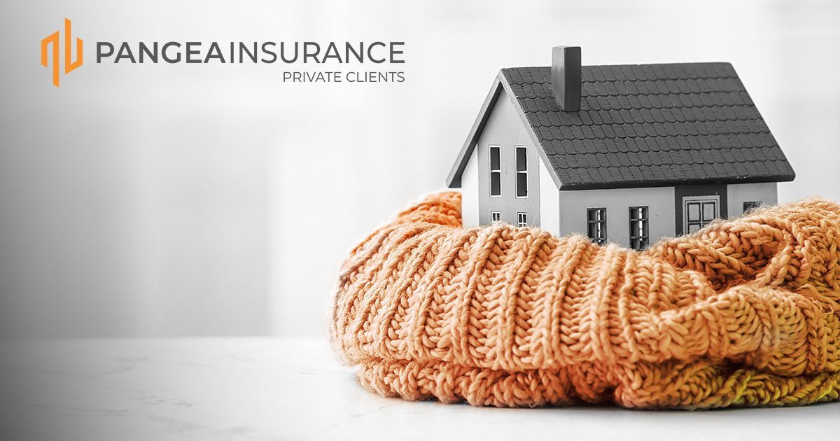 home insurance blog - house protected by scarf