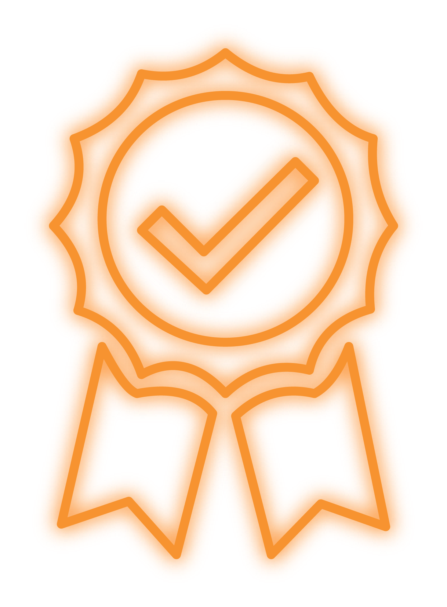 orange certified icon