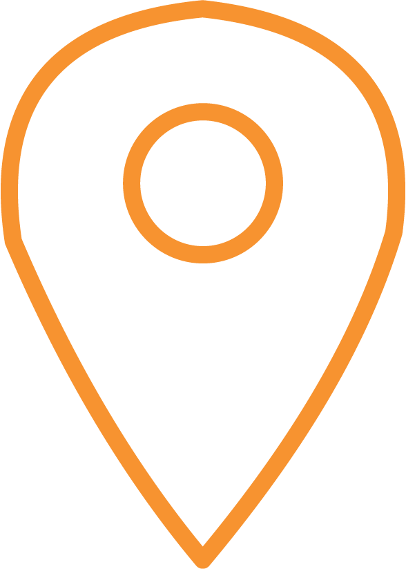 Orange location icon
