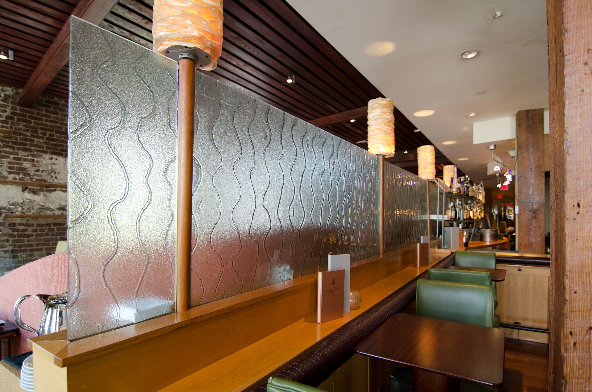 Cast Glass Diver Panels