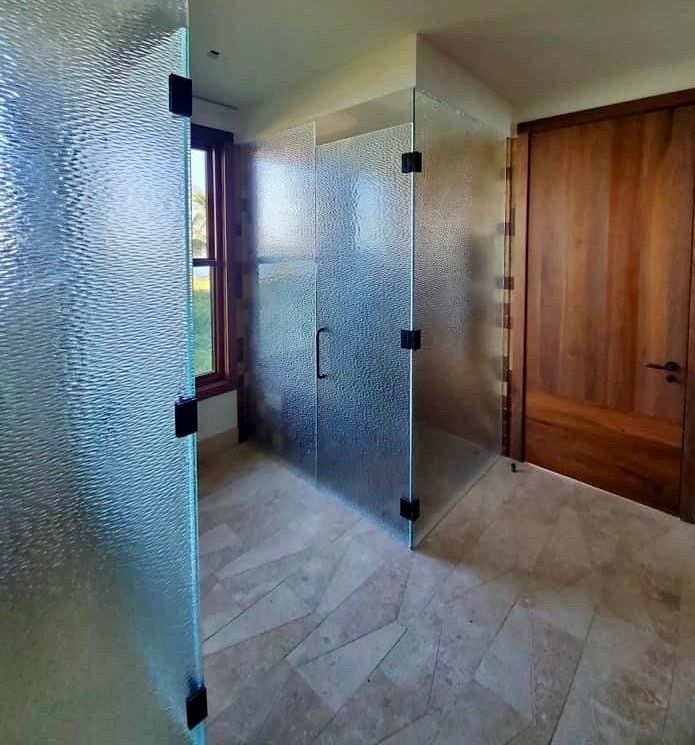 Interior Cast Glass Panels 