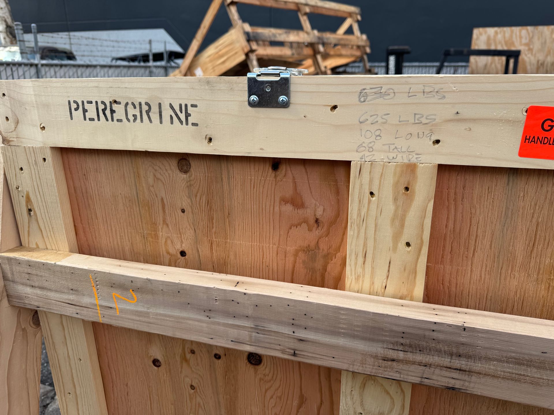 detail wood crates