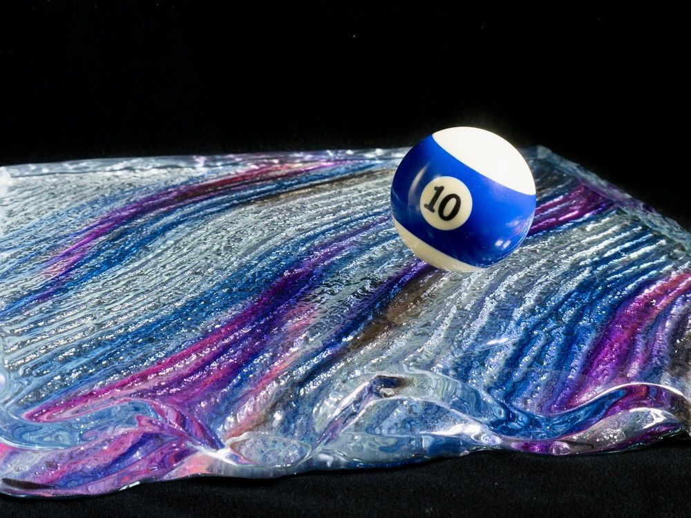 Back Painted thick glass