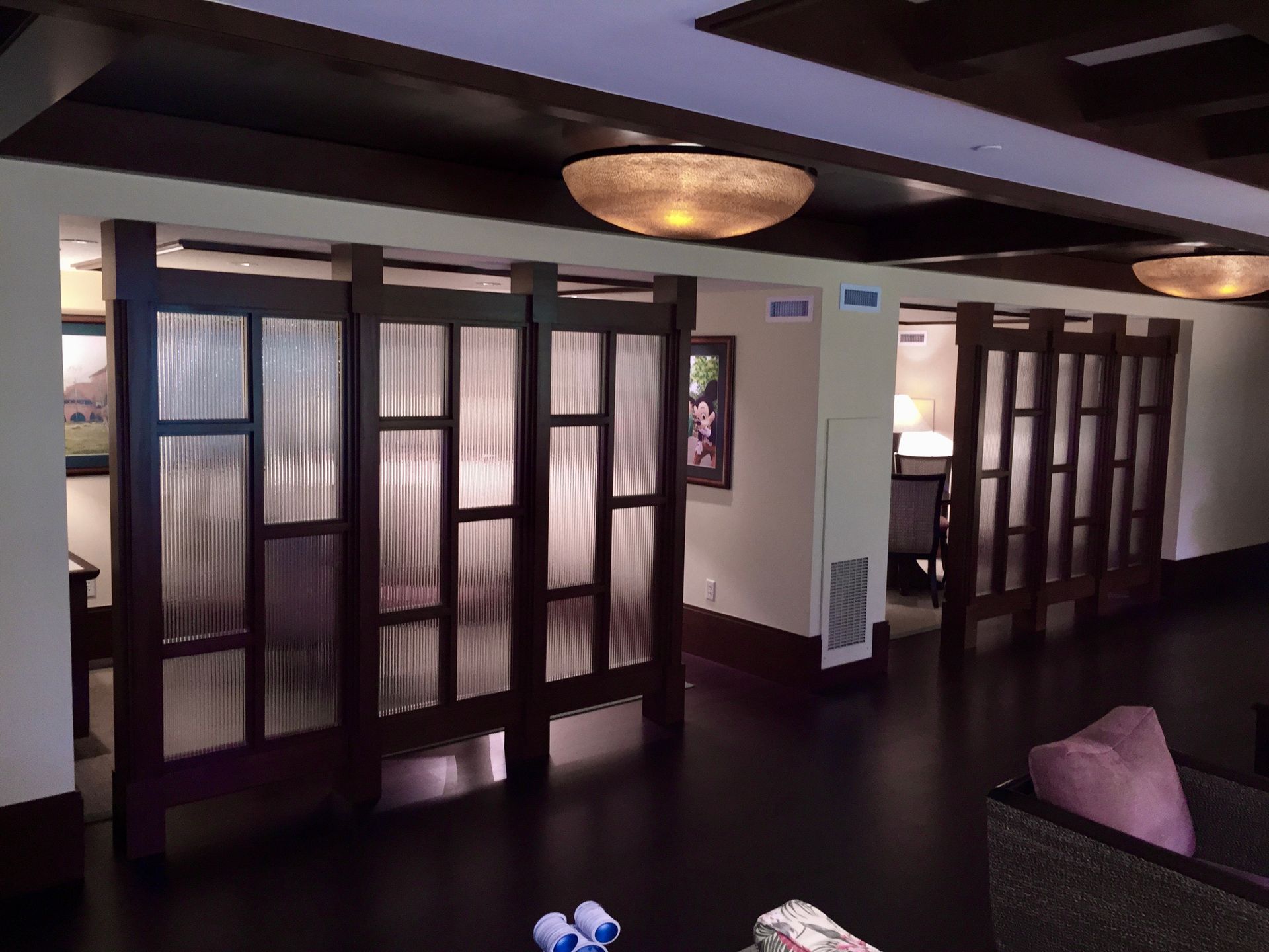 cast glass panels Aulani Disney