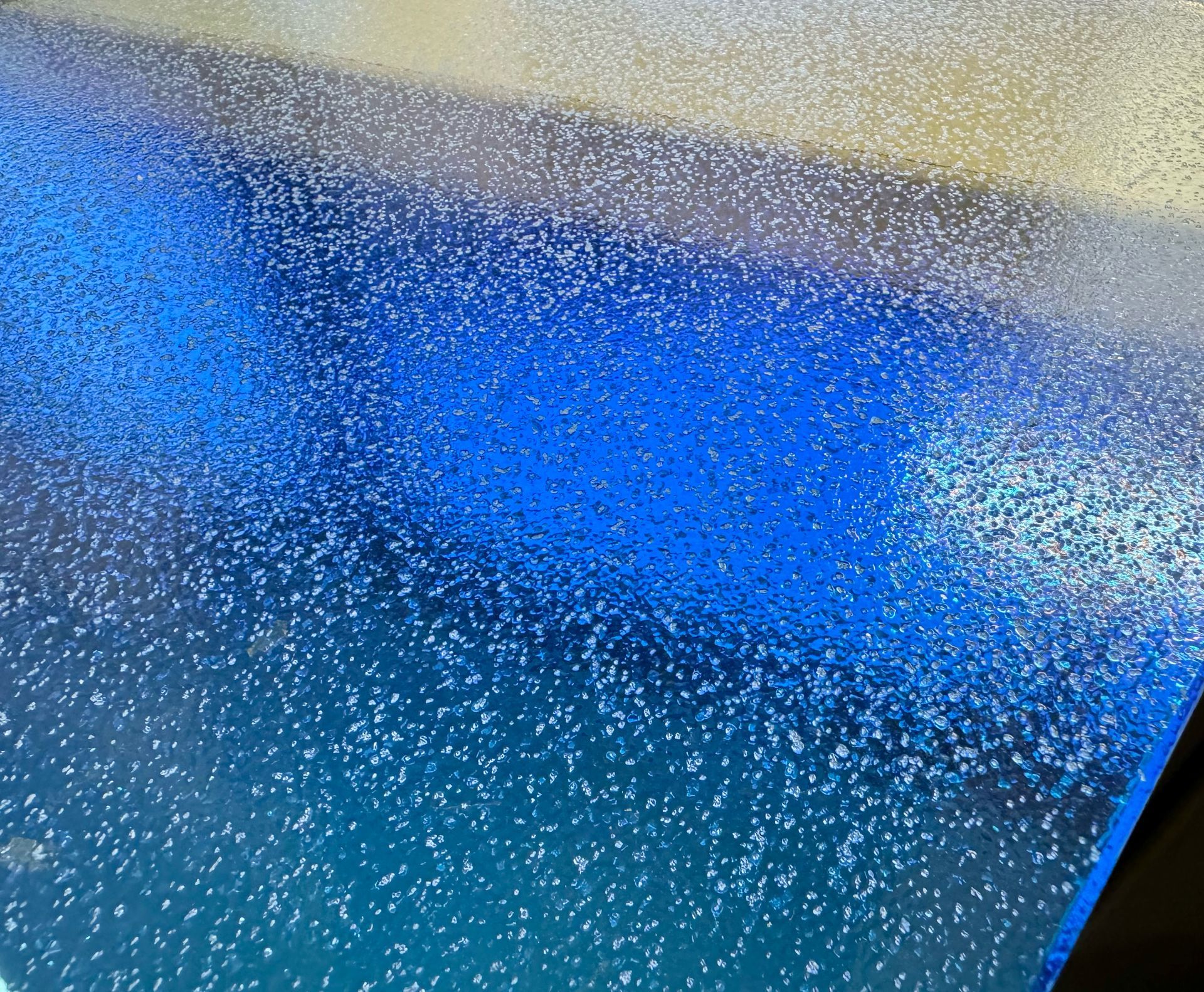 high antislip glass floor surface