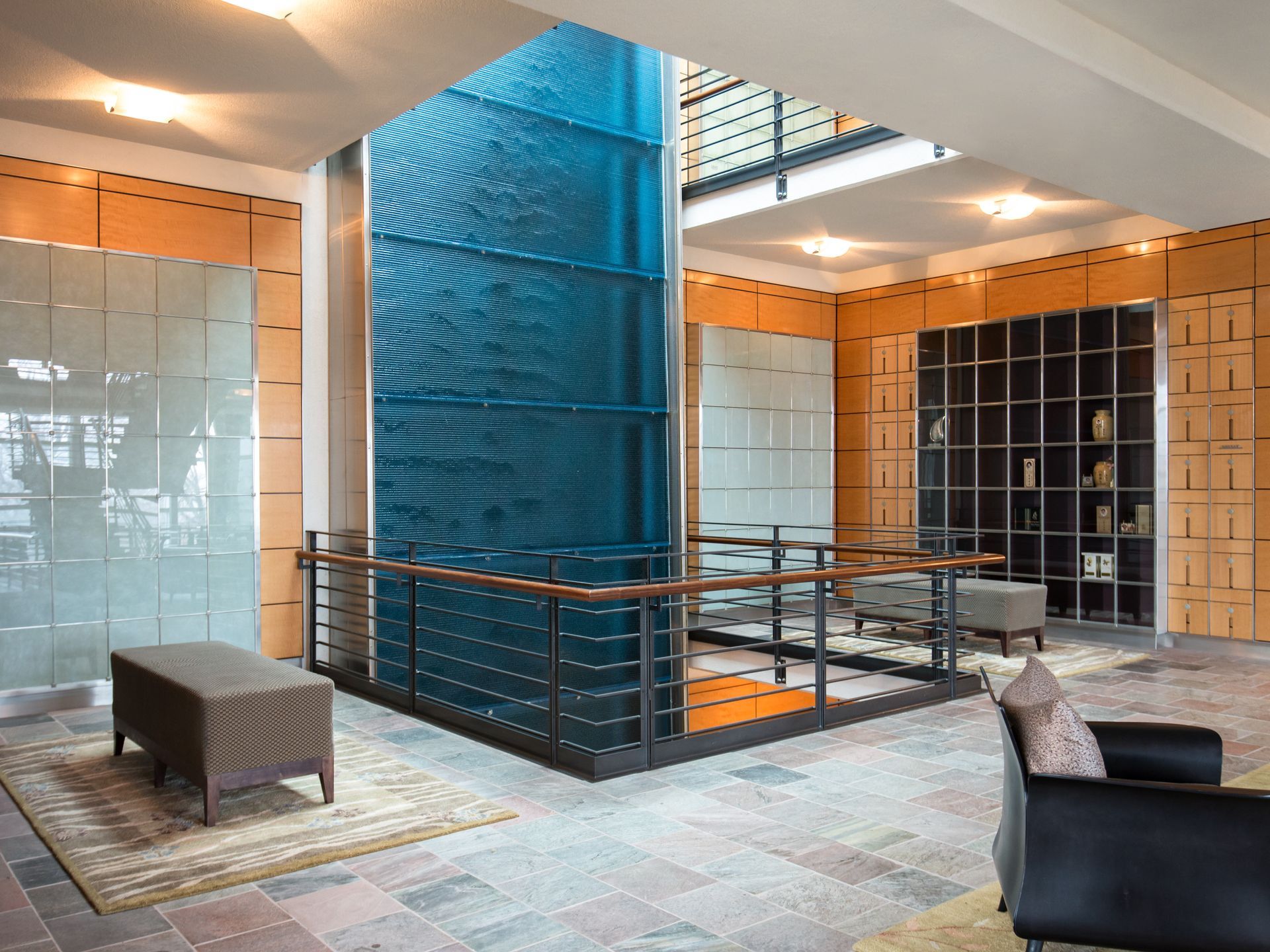 Cast Glass Water Feature