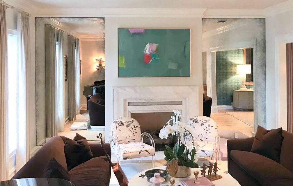 antique mirror residence