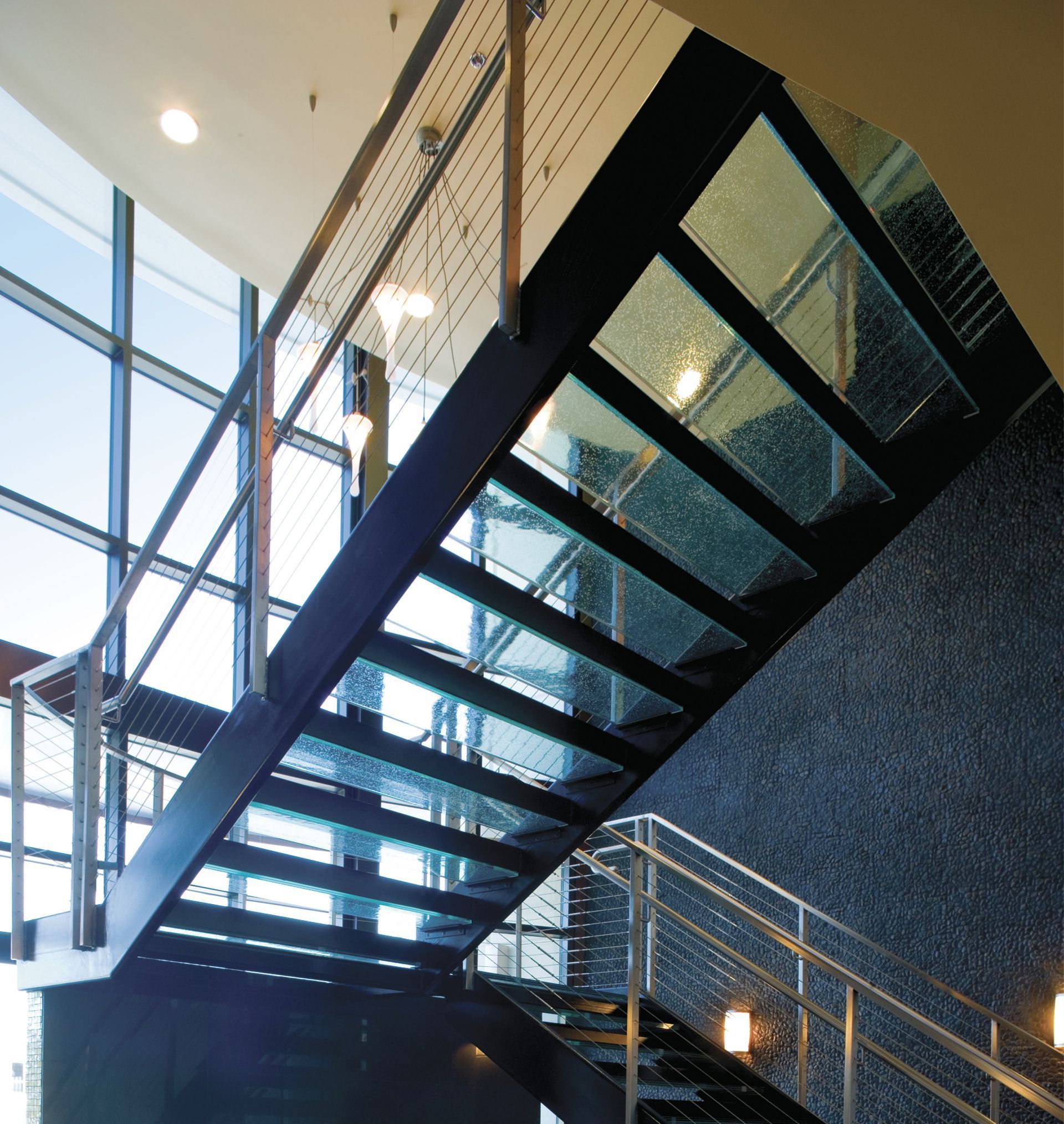 glass stair treads in Baltimore MD