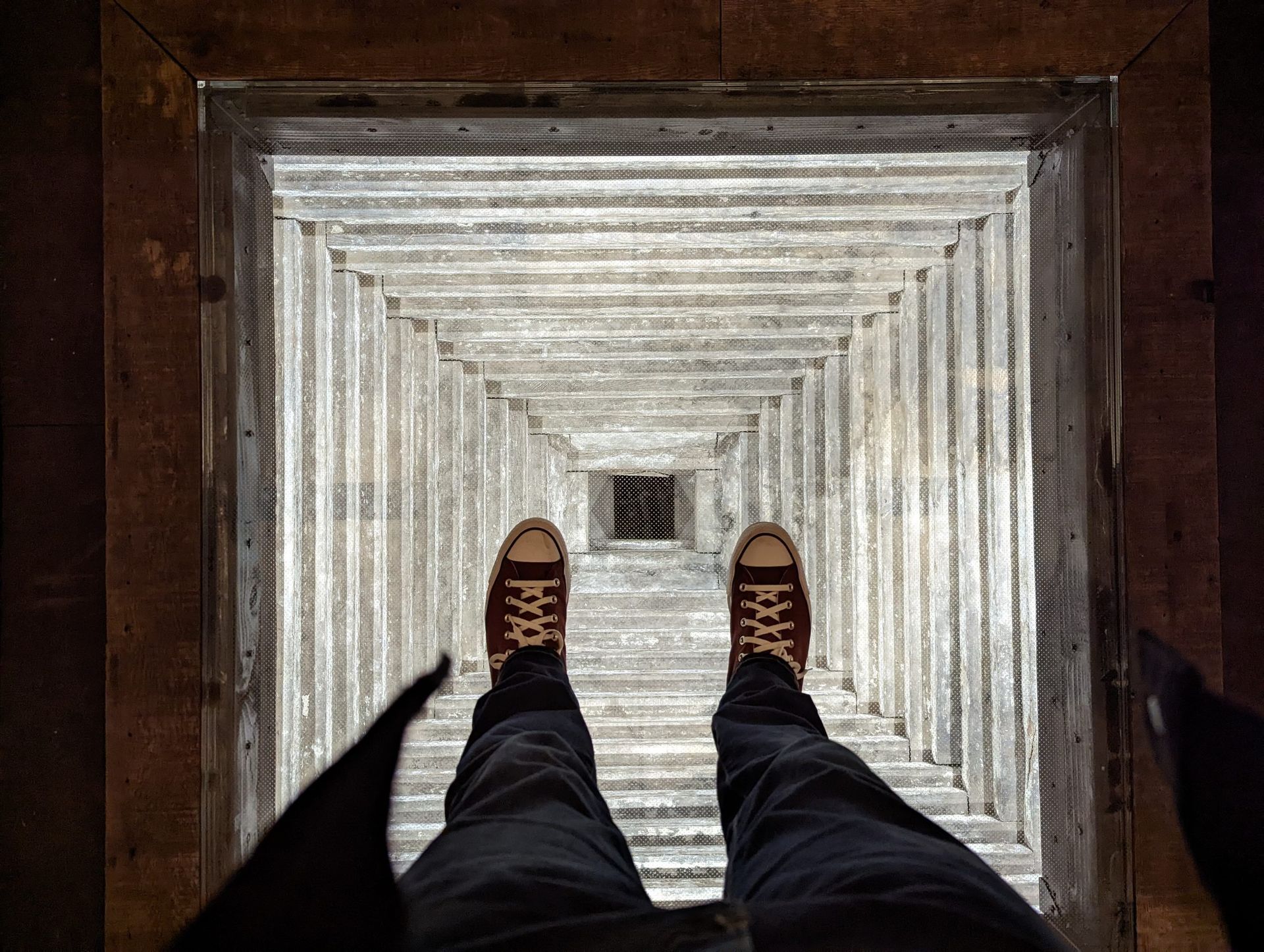 beautiful glass flooring