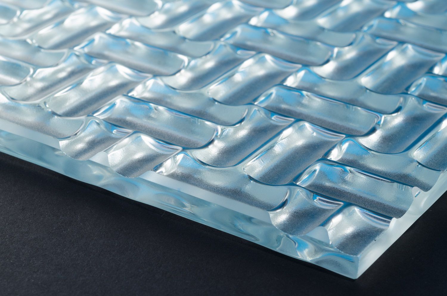 3D Cast Glass Texture