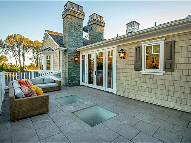 Small walkable skylights installed in a private residence.