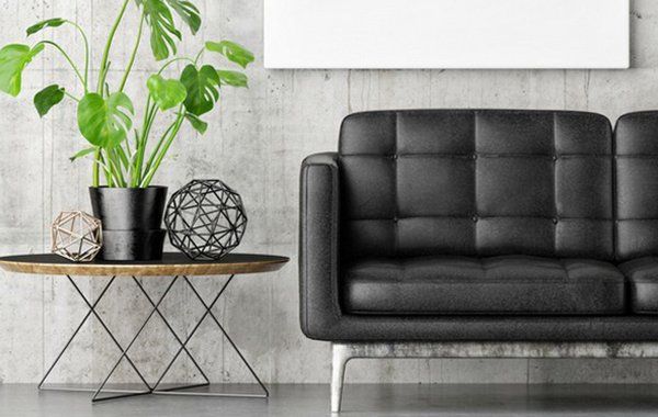 Custom Furniture — Black Sofa in Sherman Oaks, CA