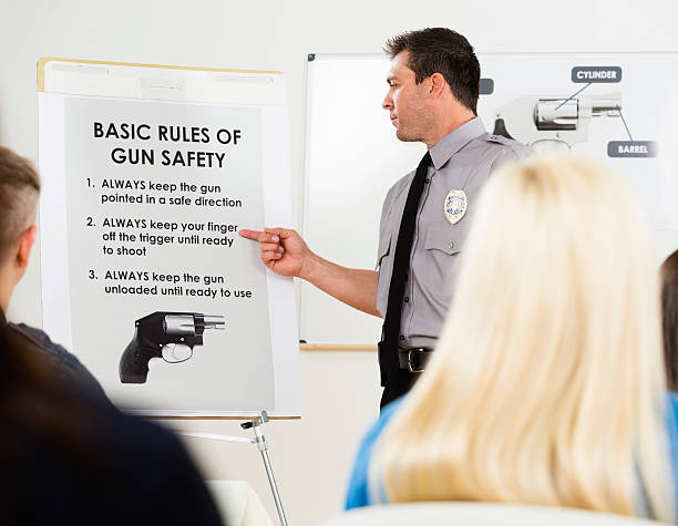 Gun safety class