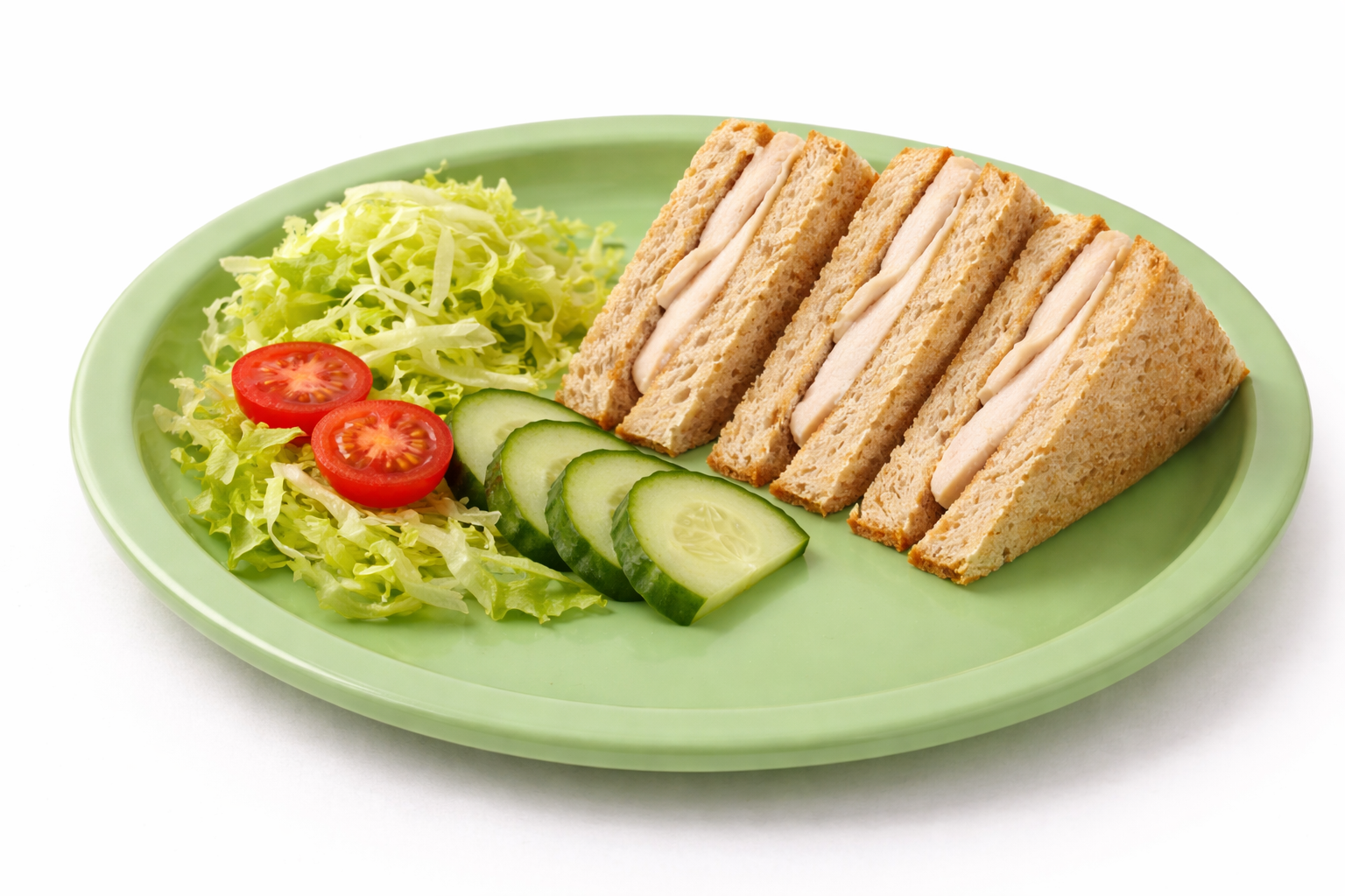 Fresh sandwich lunch for children