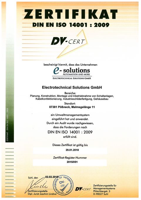 DV Cert Logo 9001