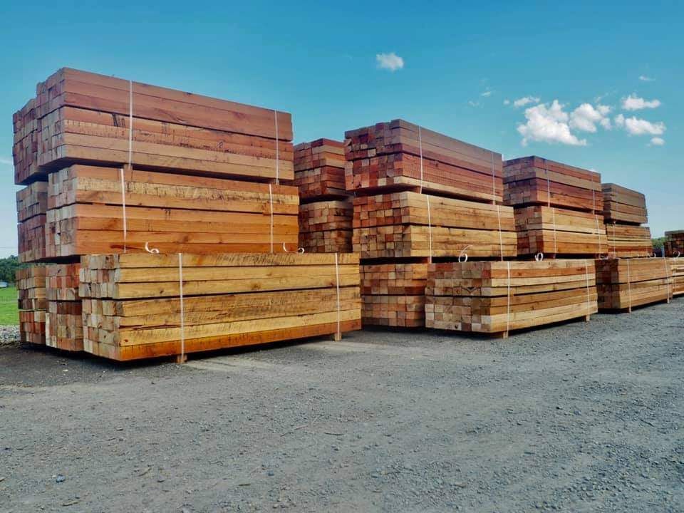 Hardwood ready for delivery — Sawmill in Bonville, NSW