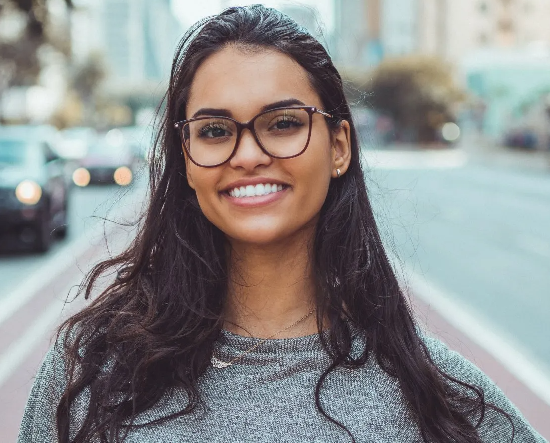 Young Woman Smiling