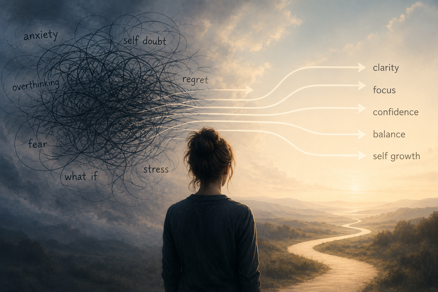  inference based CBT anxiety thought restructuring concept