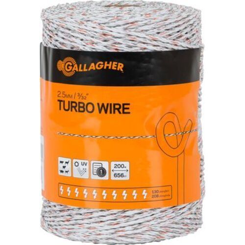 A spool of turbo wire from gallagher