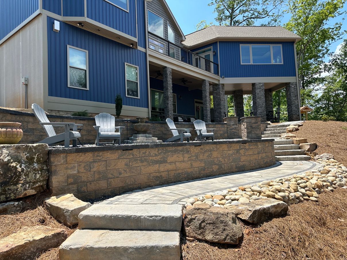 Lake Gaston Hardscape 5