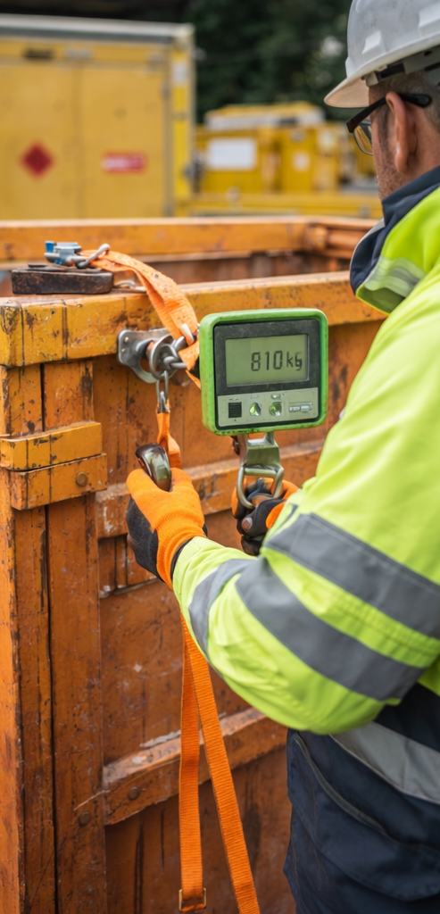 Team Metalfer nel piazzale di recupero rottami