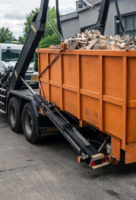 Cassone metallico per raccolta e trasporto rifiuti