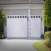 Double White Garage Doors | Bob and Bob Door Company | Mansfield, OH