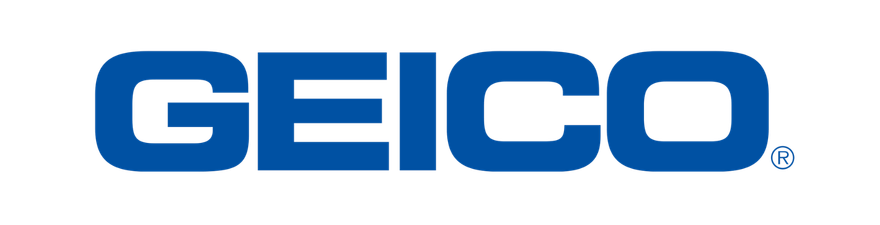 GEICO logo in blue with a white background.