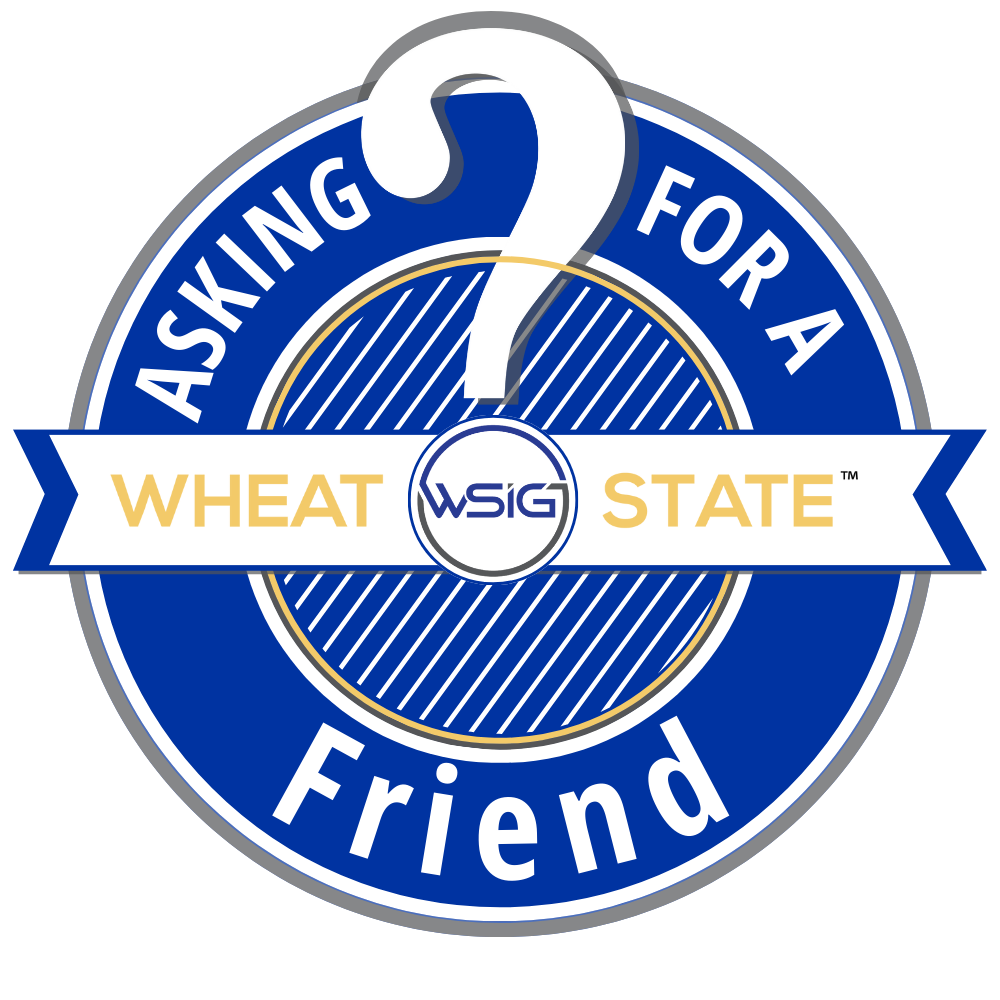 Blue and gold emblem with 