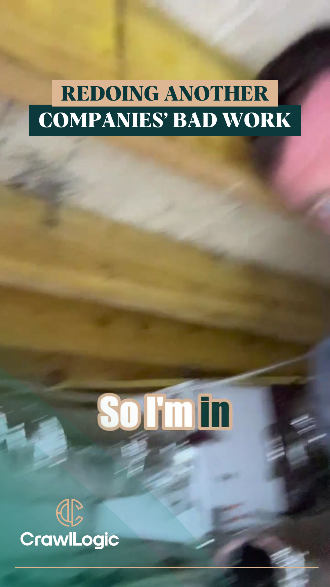 Man in car wearing a cap, speaking to the camera; text overlay: 