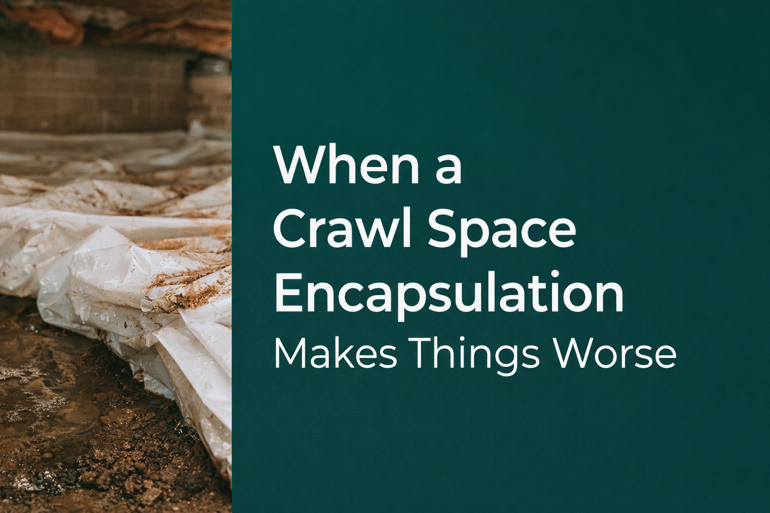 Dark green background with text, 