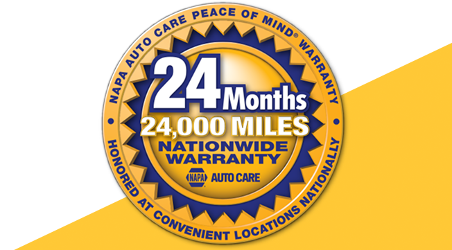24 Month NAPA Warranty  | David's Automotive & Alignment