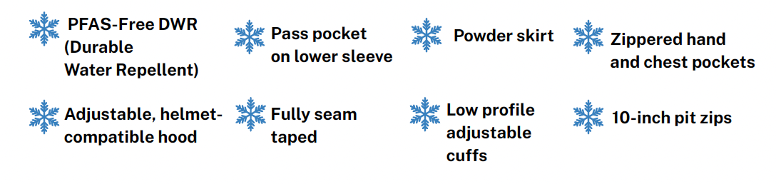 MST I love Snow Team Jacket ('26/'27 and '27/'28) Flylow Explorer Jacket (PRE-ORDER)