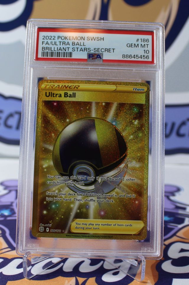 ultra ball secret rare card Ultra Ball Secret