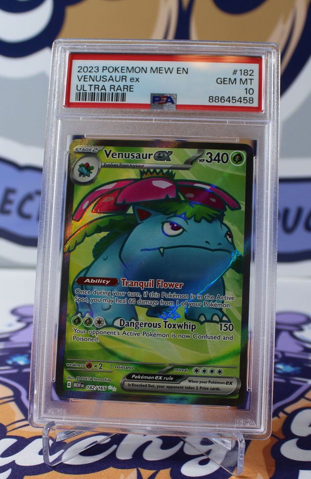 PME00184-Pokémon 151 ENGLISH - VENUSAUR EX - ULTRA RARE FULL ART
