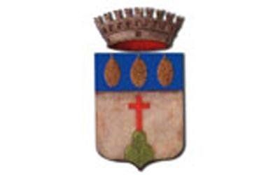 Stamma città italiana con croce