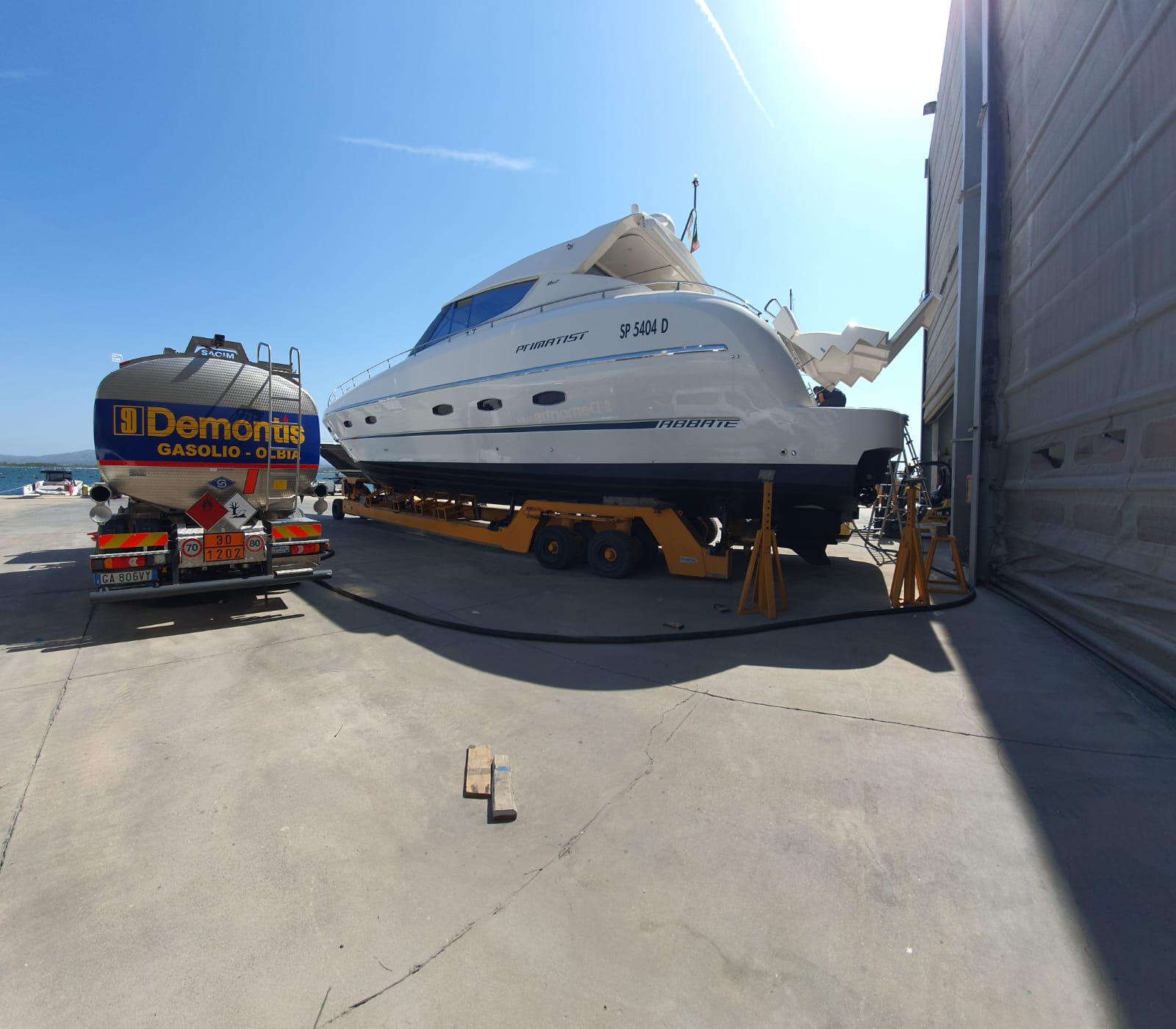 gasolio per mezzi navali