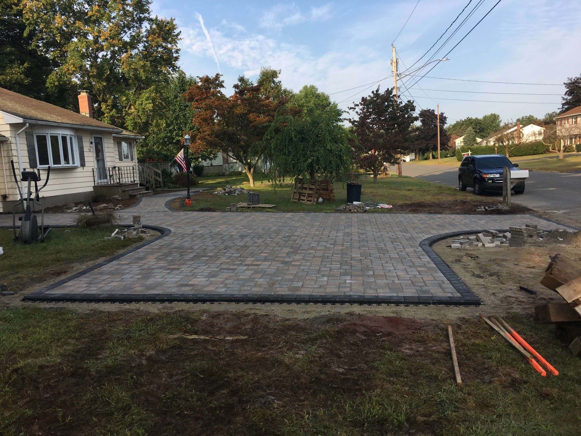 Paver Driveway in Glastonbury CT