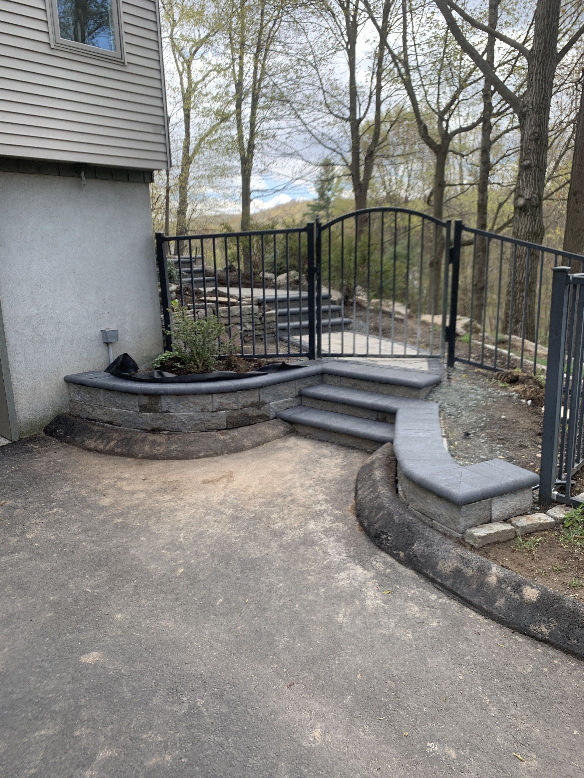 Paver Steps in Manchester CT