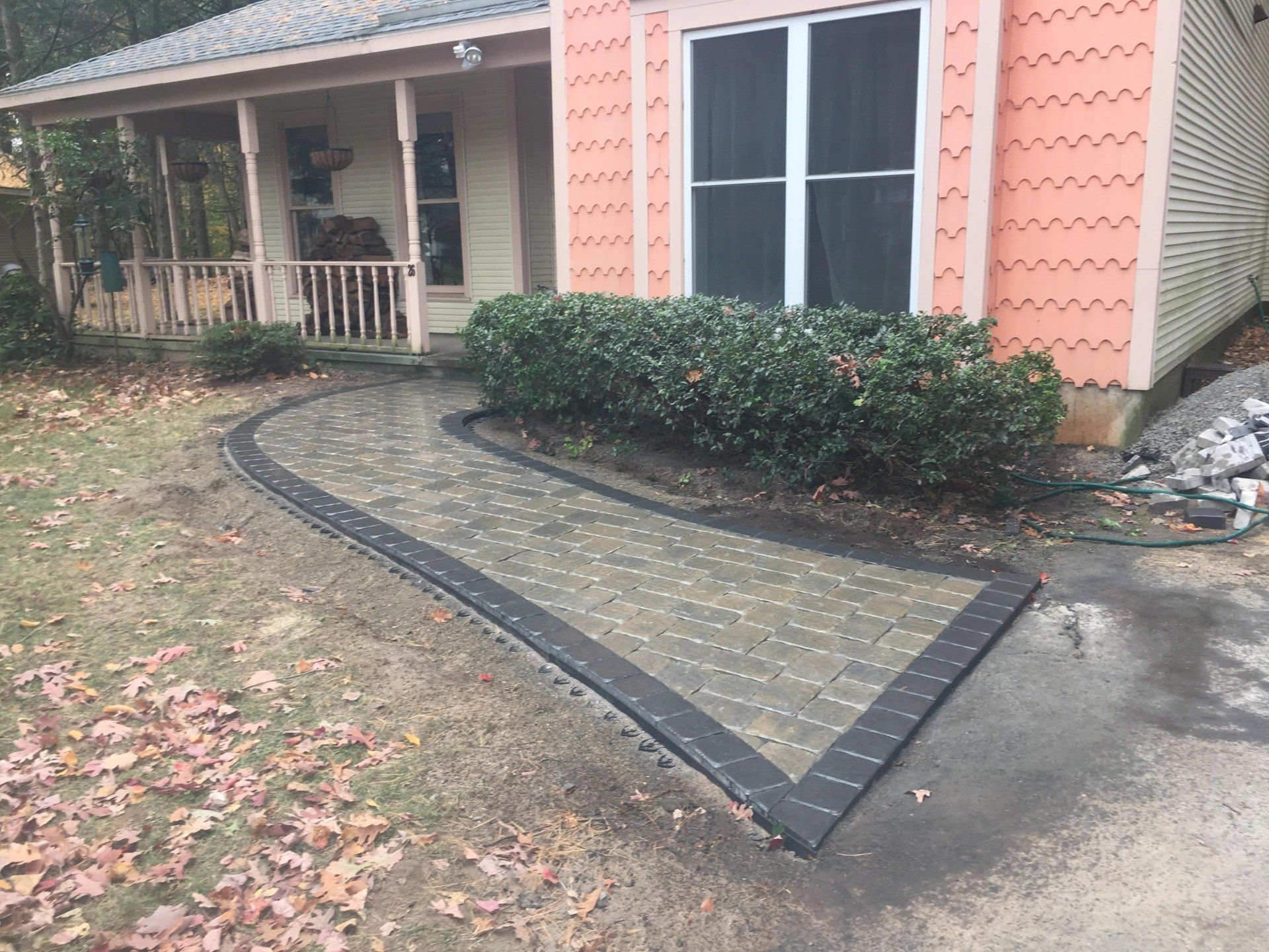 stone walkway in south windsor ct