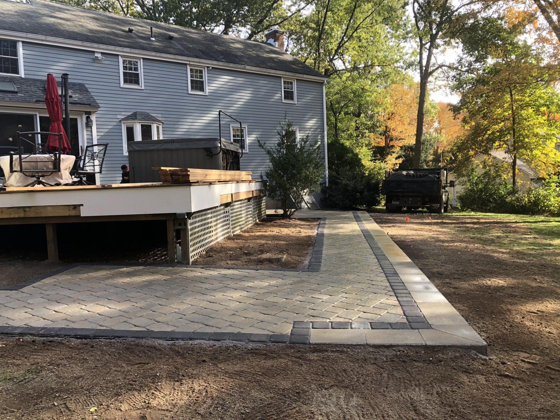 Paver Walkway in Vernon CT