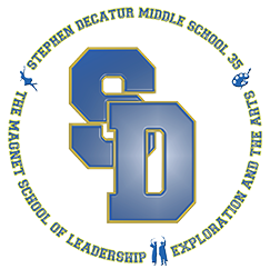Stephen Decatur  Middle School 35, Logo, Enrollment