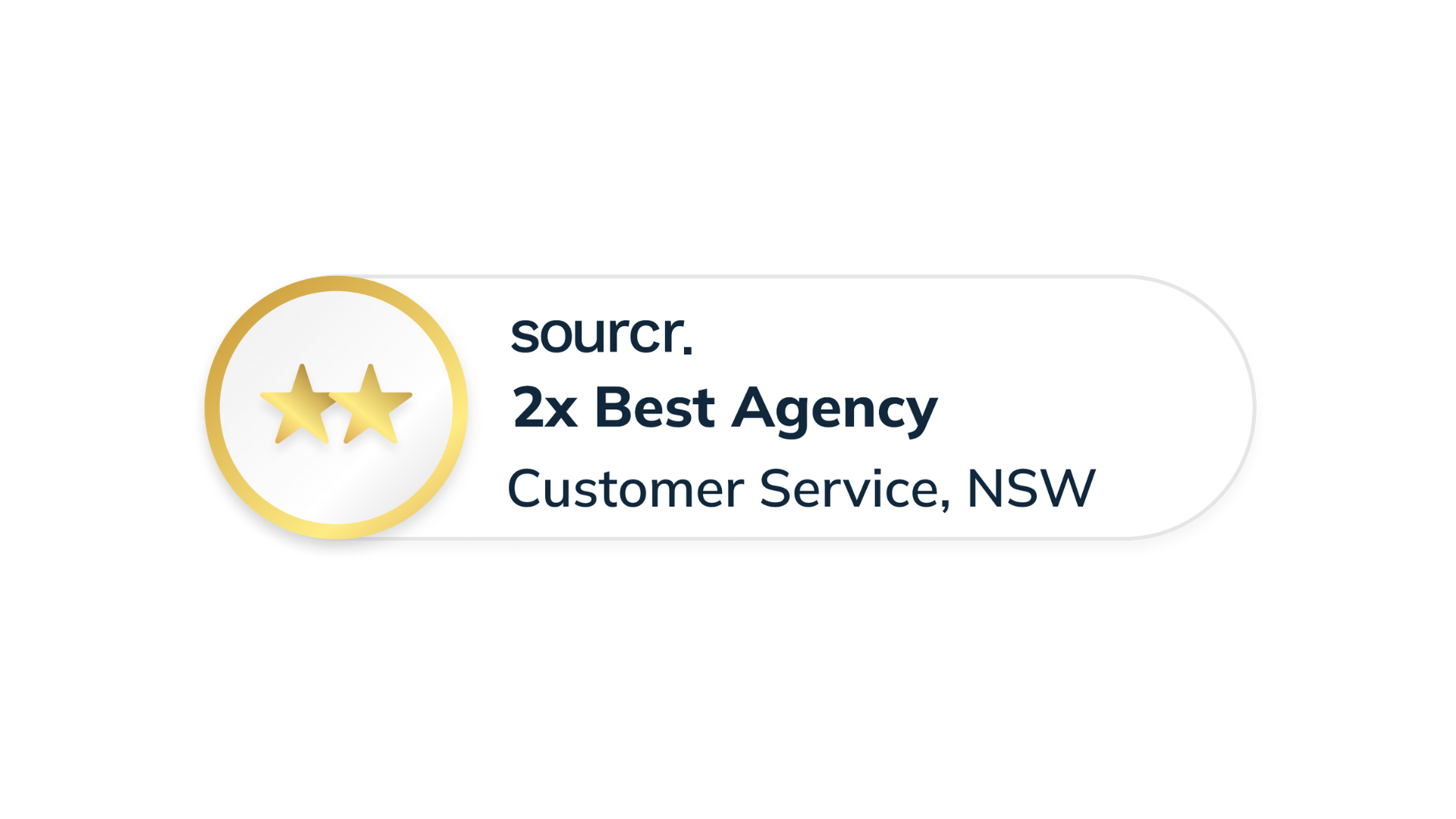 Twice recognised for best customer service, we deliver award-winning recruitment solutions and exceptional client support