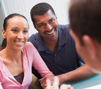 Couple getting consultation - gynecology clinic in Ocala, FL