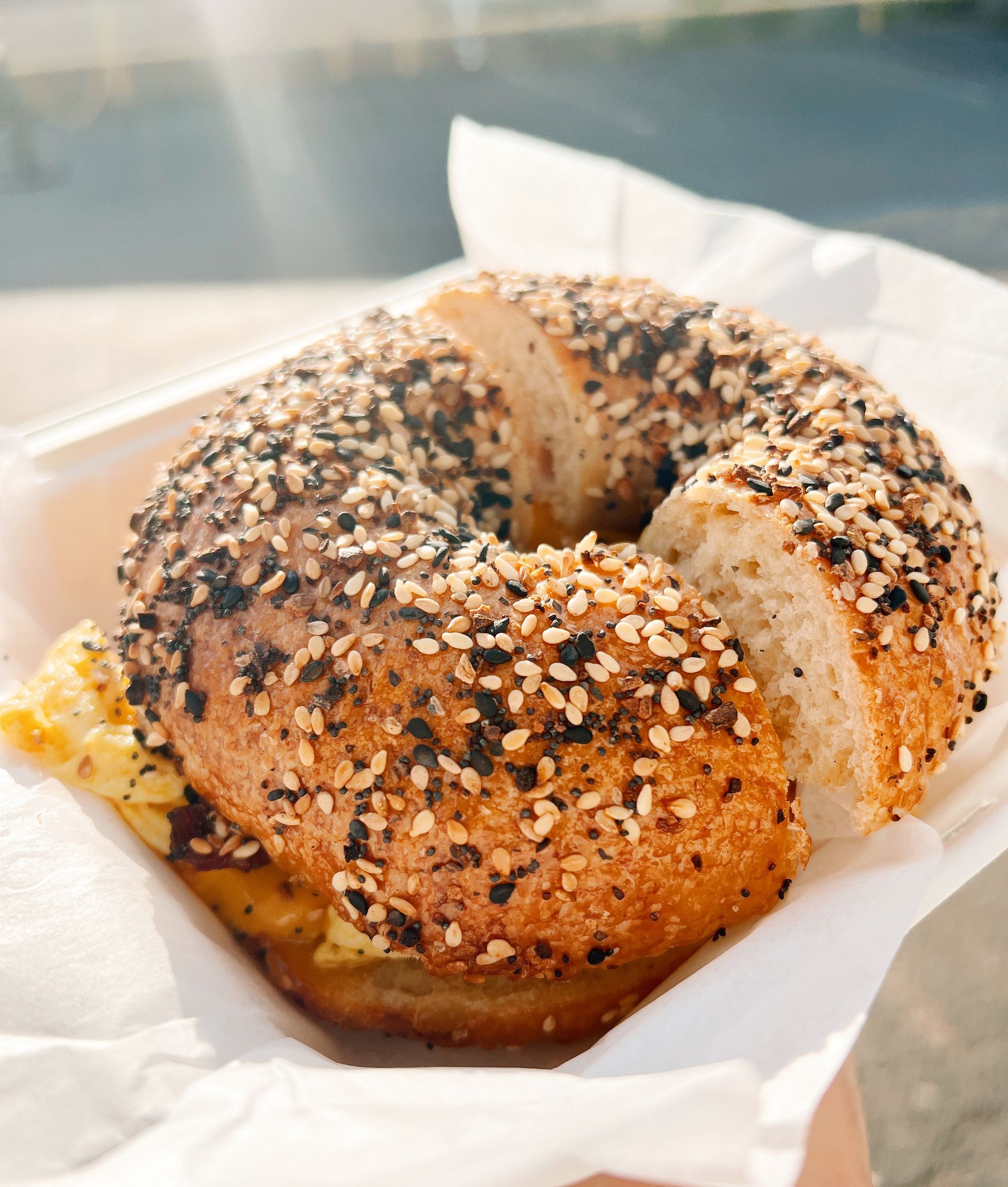 dopest dough breakfast sandwiches