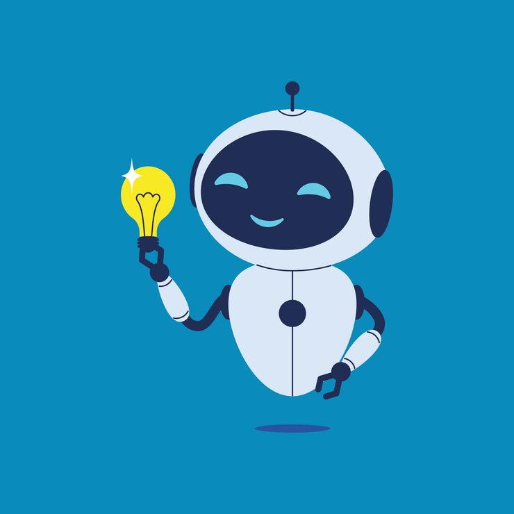 Illustrazione decorativa - Robot